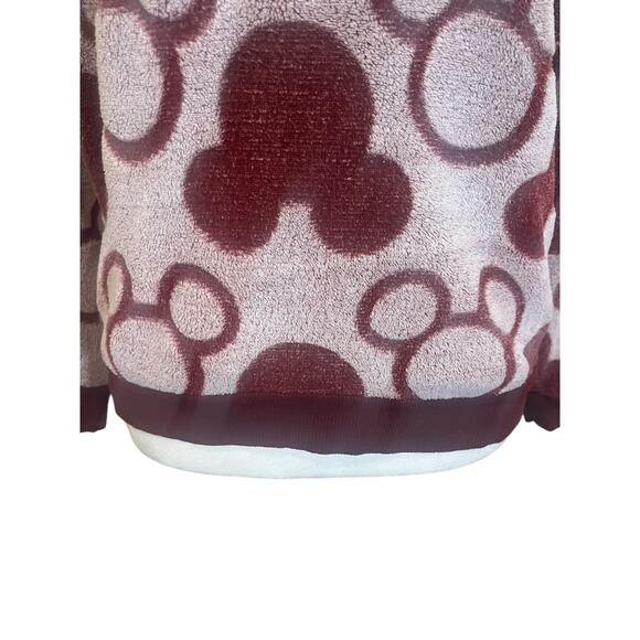 MICKEY MOUSE DISNEY FLEECE CREWNECK SWEATSHIRT WOMENS SIZE SMALL - Picture 4 of 9